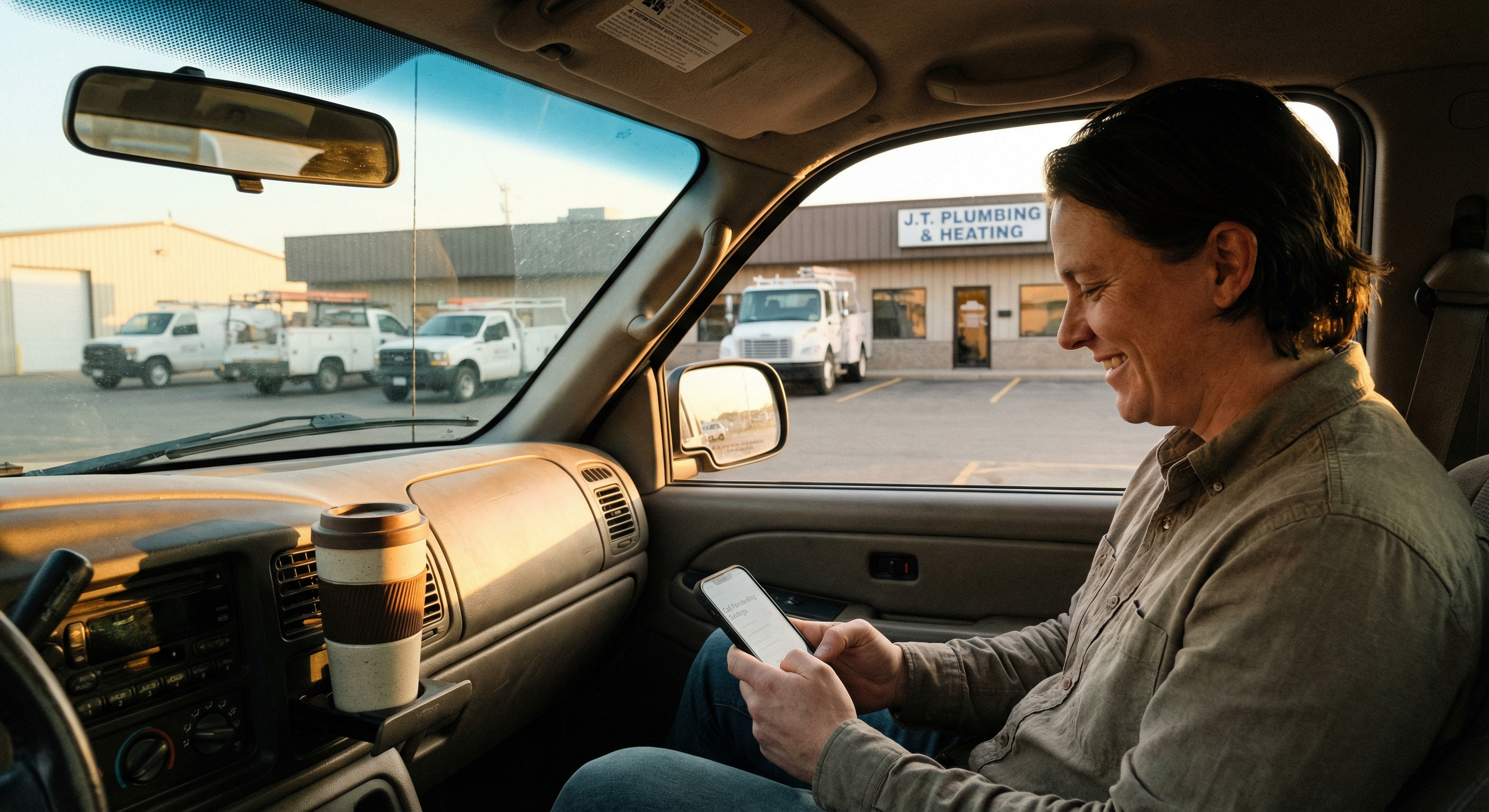 Quick setup from your truck